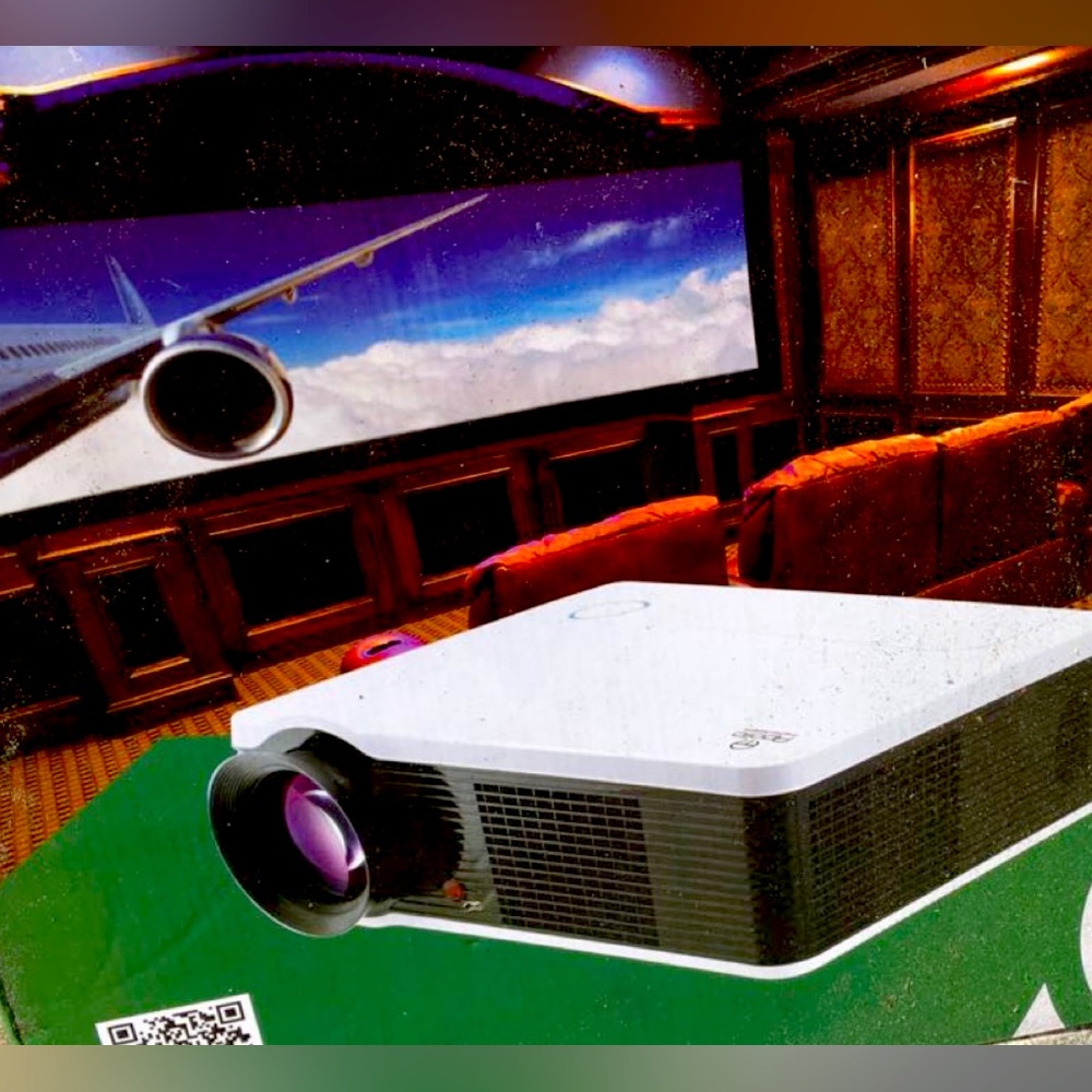 Apollo Theater design projector